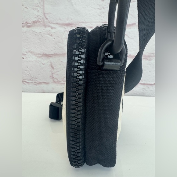 CHANEL Coco Mark Sport Line Mini Logo Bag White Black - Picture 6 of 15